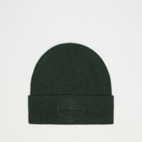 Czapka zimowa damska TIMBERLAND CZAPKA EMBOSSED TREE BEANIE tb0a67ueea11 kolor zielony