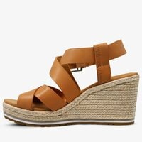 Buty casual damskie TIMBERLAND NICE COAST CROSS STRAP ca1mt3 kolor beżowy