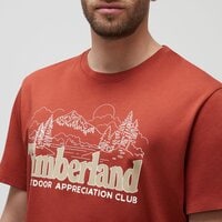 T-shirt, koszulka męska TIMBERLAND T-SHIRT TFO FRONT GRAPHIC TEE tb0a6dageod1 kolor bordowy