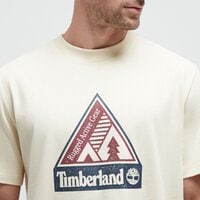 T-shirt, koszulka męska TIMBERLAND T-SHIRT OUTDOOR INSPIRED FRONT GRAPHIC tb0a62qqefl1 kolor beżowy