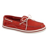 Dziecięce buty casual TIMBERLAND EK CASCO BAY SLIP ON 7272r kolor czerwony