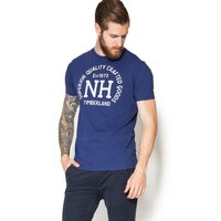 T-shirt, koszulka męska TIMBERLAND T-SHIRT MULTIGRAPHI TEE a1bin485 kolor granatowy