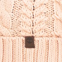 Czapka zimowa damska TIMBERLAND CZAPKA CABLE WATCHCAP tb0a1egk6621 kolor różowy
