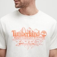 T-shirt, koszulka męska TIMBERLAND T-SHIRT SHORT SLEEVE GRAPHIC SLUB TEE tb0a5ufucm91 kolor biały