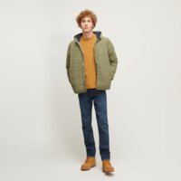 Kurtka przejściowa męska (wiosenna i jesienna) TIMBERLAND KURTKA GARFIELD MID WEIGHT HOODED PUFFER JACKET tb0a6g395901 kolor khaki