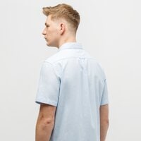 Koszula męska TIMBERLAND KOSZULA SS ELA RIVER ELEVATED OXFORD SOLID SHIRT  tb0a21ydb021 kolor niebieski