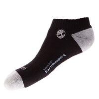 Męskie skarpetki TIMBERLAND SKARPETY NO SHOW 3P 1/2 CUSHION j0149001 kolor czarny