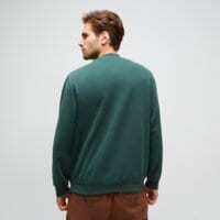 Bluza męska TIMBERLAND BLUZA LEATHER BADGE CREWNECK SWEATSHIRT tb0a5mfj3171 kolor zielony