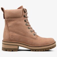 Damskie buty zimowe TIMBERLAND COURMAYEUR VALLEY YBOOT a1rqm kolor beżowy