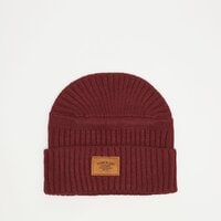 Czapka zimowa damska TIMBERLAND CZAPKA GULF BEACH RIBBED BEANIE tb0a1egweic1 kolor bordowy