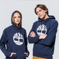Bluza męska TIMBERLAND BLUZA Z KAPTUREM YC LOGO PULL OVER HOODIE tb0a2bjhu101 kolor granatowy