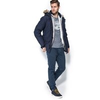 Kurtka zimowa męska TIMBERLAND KURTKA DV SCAR RIDG E PARKA a1qcx433 kolor granatowy