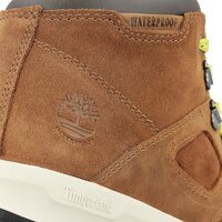 Dziecięce buty zimowe TIMBERLAND GT SCRAMBLE MID LTHR WP a1luy kolor brązowy