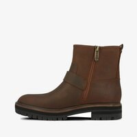 Damskie buty zimowe TIMBERLAND LONDON SQUARE BIKER tb0a29552031 kolor brązowy