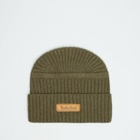 Czapka zimowa damska TIMBERLAND CZAPKA GULF BEACH BEANIE tb0a665pa581 kolor zielony