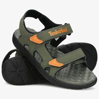 Sandały dziecięce TIMBERLAND PERKINS ROW 2-STRAP tb0a24mka581 kolor khaki
