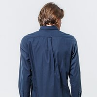 Koszula męska TIMBERLAND KOSZULA ELA RIVER ELEVATED OXFORD SOLID SHIRT REG tb0a21xfz161 kolor granatowy