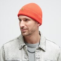 Czapka zimowa damska TIMBERLAND CZAPKA FISHERMAN BEANIE tb0a1f8gdv81 kolor czerwony