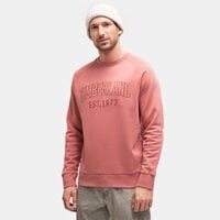 Bluza męska TIMBERLAND BLUZA MODERN WASH BRAND CARRIER SWEATSHIRT tb0a669ddj11 kolor różowy