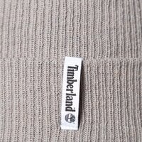 Czapka zimowa damska TIMBERLAND CZAPKA BRAND MISSION LOOP LABEL BEANIE tb0a1f8fc811 kolor szary