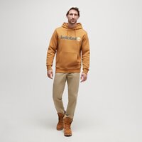 Bluza męska TIMBERLAND BLUZA Z KAPTUREM LINEAR LOGO HOODIE tb0a5ukkp471 kolor brązowy