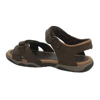 Sandały dziecięce TIMBERLAND EK OAK BLUFFS LEATHER 2 STRAP 1292a kolor brązowy