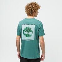 T-shirt, koszulka męska TIMBERLAND T-SHIRT SS BRANDED TEE BACK GRAPHIC TREE tb0a2ge4j741 kolor zielony