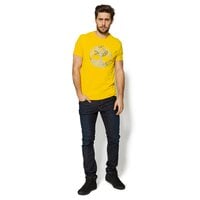 T-shirt, koszulka męska TIMBERLAND T-SHIRT SS KENNEBEC RIVER SEASONAL a1l6pk61 kolor żółty