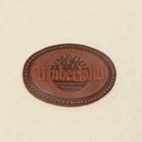 T-shirt, koszulka męska TIMBERLAND T-SHIRT LEATHER BADGE HW SS TEE tbc0yhdev041 kolor biały