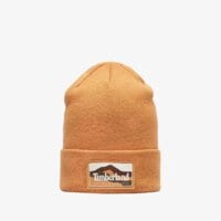 Czapka zimowa damska TIMBERLAND CZAPKA MOUNTAIN PATCH BEANIE tb0a663t2311 kolor żółty