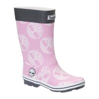 Dziecięce buty casual TIMBERLAND RAIN BOOT FTK 89716 kolor różowy