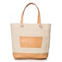 Torba damska TIMBERLAND TORBA CEDAR BROOK TOTE a11o6101 kolor beżowy