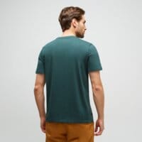 T-shirt, koszulka męska TIMBERLAND T-SHIRT KENNEBEC RIVER LINEAR LOGO TEE tb0a5upq3171 kolor turkusowy