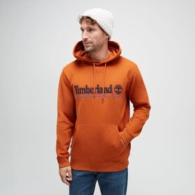 TIMBERLAND BLUZA Z KAPTUREM EMBROIDERY LOGO BRUSH BACK HOODI