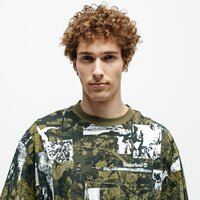 T-shirt, koszulka męska TIMBERLAND T-SHIRT WILD CAMO AOP TEE tb0a22syz521 kolor multicolor