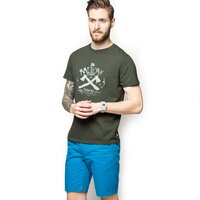 T-shirt, koszulka męska TIMBERLAND T-SHIRT GRAPHIC TEE a1686a31 kolor khaki