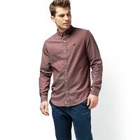 Koszula męska TIMBERLAND KOSZULA LS BACK RIVER LIGHTWEIGHT a1lovm50 kolor bordowy