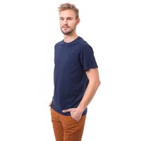 T-shirt, koszulka męska TIMBERLAND T-SHIRT SS HERRING RVR PKT TEE 8130j019 kolor granatowy