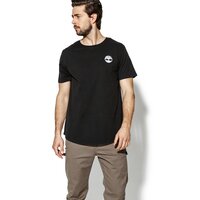 T-shirt, koszulka męska TIMBERLAND T-SHIRT SS SS TEE WITH BACK GRAPHIC a1n3c001 kolor czarny
