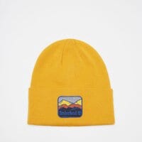 Czapka zimowa damska TIMBERLAND CZAPKA BEANIE WITH MOUNTAIN PATCH tb0a2pnjefm1 kolor żółty