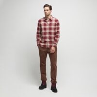 Koszula męska TIMBERLAND KOSZULA HERRINGBONE FLANNEL CHECK SHIRT tb0a42y1eys1 kolor bordowy