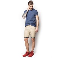 T-shirt, koszulka męska TIMBERLAND T-SHIRT SS LINEAR LOGO a1eiy432 kolor niebieski