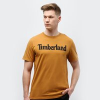 T-shirt, koszulka męska TIMBERLAND T-SHIRT KENNEBEC RIVER LINEAR TEE tb0a2c31p471 kolor brązowy