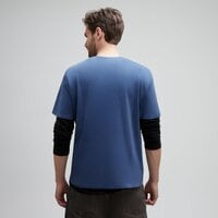 T-shirt, koszulka męska TIMBERLAND T-SHIRT MERRYMACK RIVER TEE tb0a5uek2881 kolor granatowy