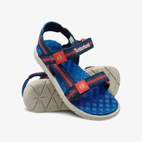 Sandały dziecięce TIMBERLAND PERKINS ROW WEBBING SNDL tb0a1nilj451 kolor granatowy