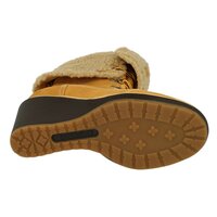 Damskie buty zimowe TIMBERLAND EK MERIDEN WARM LINED FOLD DOWN 8444r kolor żółty