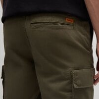 Szorty, spodenki męskie TIMBERLAND SZORTY BROOKLINE TWILL CARGO SHORT tb0a5u1ba581 kolor zielony