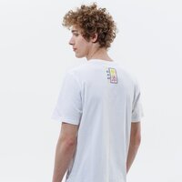 T-shirt, koszulka męska TIMBERLAND T-SHIRT CNY SS STAC LOGO TEE tb0a246d1001 kolor biały