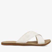 Klapki damskie TIMBERLAND CAROLISTA CROSSVAMP SLIDE a1g6i kolor biały
