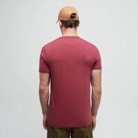 T-shirt, koszulka męska TIMBERLAND T-SHIRT SHORT SLEEVE TEE tb0a2bpr6001 kolor bordowy